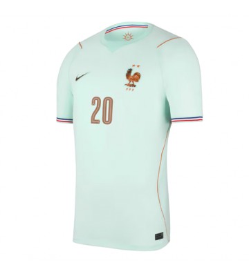 Frankrig Desire Doue #20 Udebanetrøje VM 2026 Kortærmet